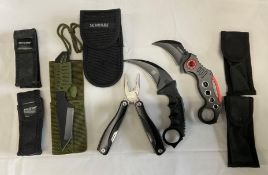 Multi Tool Knives with Cases