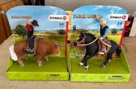 2 Rodeo Series Farmworld Action Figures