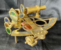 Brass Sextant