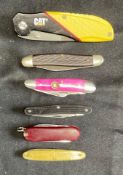 6 Pocket Knives