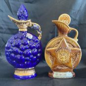 Vintage Jim Beam Decanter and Vintage Jim Beam Centennial Decanter