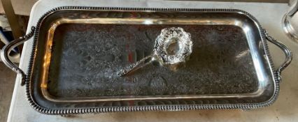 Silverplated Serving Tray