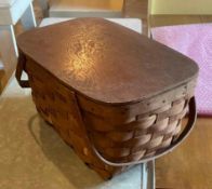 Bentwood Picnic Basket