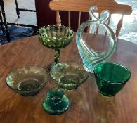 Green Glassware