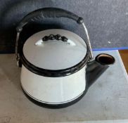 Noon King Enamelware Kettle