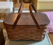 Bentwood Picnic Basket