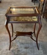 Antique Mahogany Bijouterie Display Table