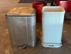 Vintage Trash Cans