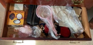 Drawer of Vintage Grooming Supplies