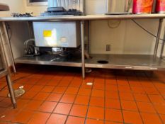 96 Inch SS Beverage Station