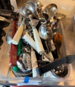 Large Lot of Portion Scoops