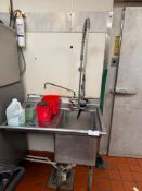 Stainless Steel Single Bay Sink Unit