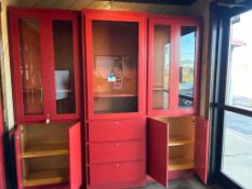 Lighted Display Case with locks