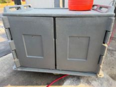 Cambro Style Holding Unit on Casters