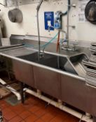3 Bay SS Sink Unit