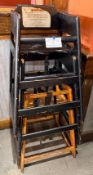 3 Wooden High Chair
