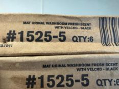 4 boxes of 6 Urinal Mats #1525-5