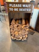 Wooden Decorative Hostess Station