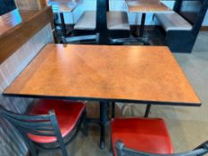8 Laminate 4 Top Tables