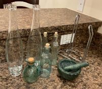 Marble Mortar and Pestle Set