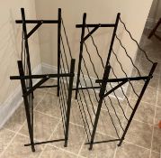 2 Folding Wine Racks