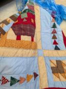 Christmas Themed Cotton Quilt
