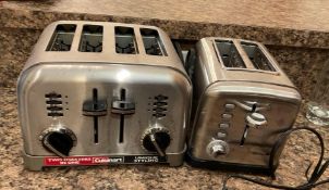 2 Toasters Quisenart 4 Slice