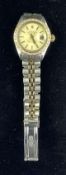 Ladies Oyster Perpetual Rolex Watch with Diamond Bezel
