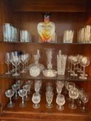 Group of Crystal Glassware