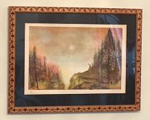 2 Framed Signed and Numbered Original Water Colors