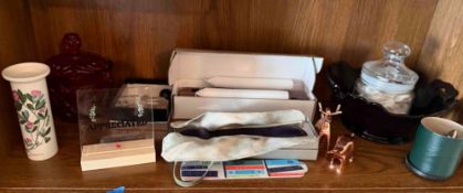 Shelf Lot of Collectibles