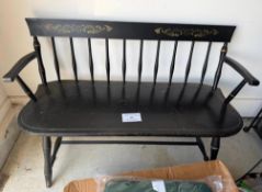 Hitchcock Style Bench