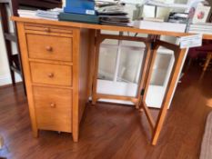 Folding Wooden Desk