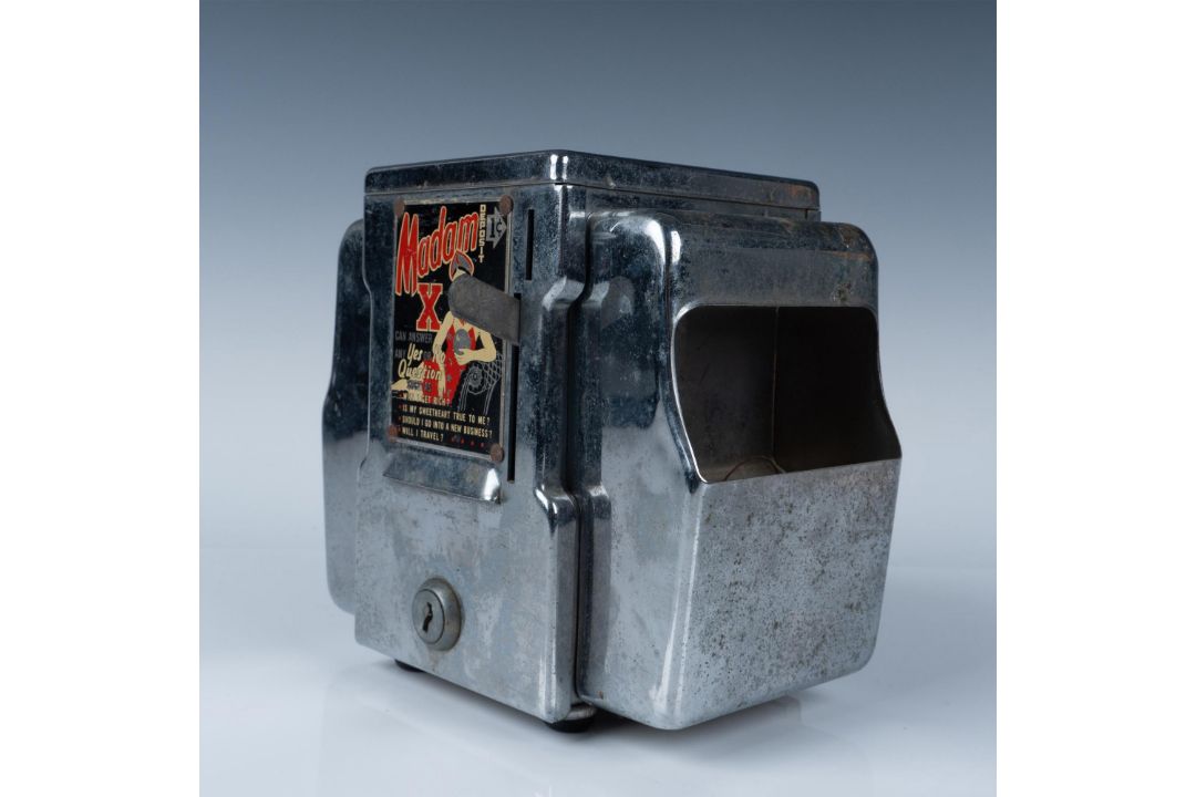 Vintage Madam X Chrome Napkin Holder - Bild 2 aus 6