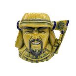Yellow Flambe Samurai Factory Proof - Large - Royal Doulton Character Jug