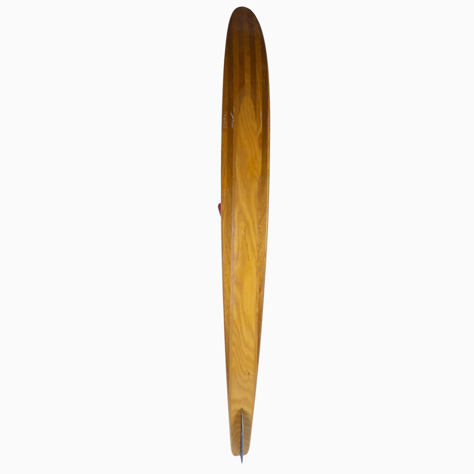 Vintage Western Wood "Classic" Wooden Water Ski - Bild 6 aus 8