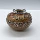Doulton Lambeth Stoneware Match Striker with Sterling Rim - Bild 3 aus 5