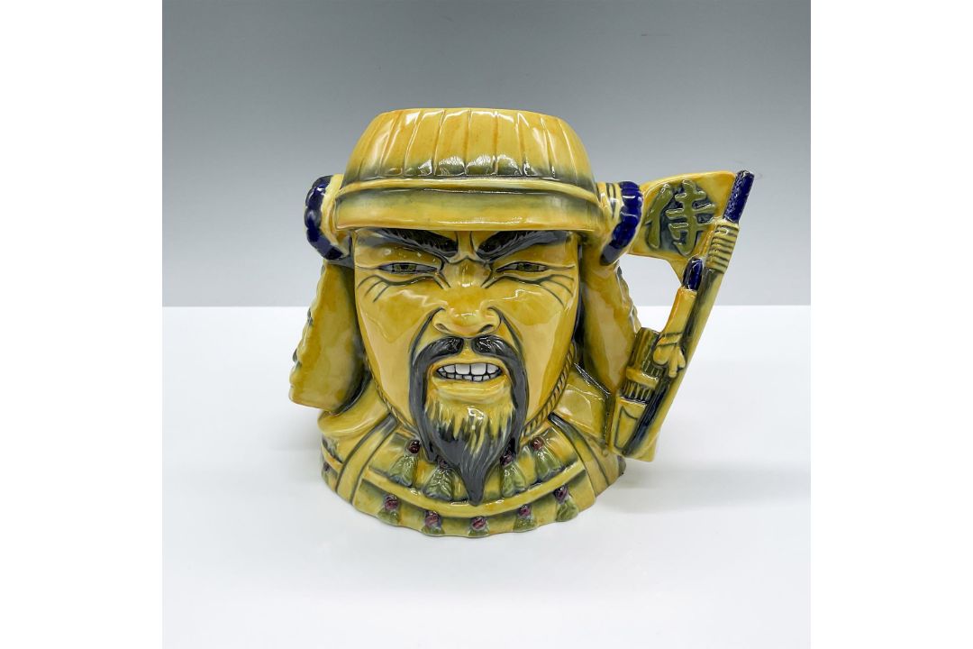 Yellow Flambe Samurai Factory Proof - Large - Royal Doulton Character Jug - Bild 4 aus 4