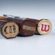 3pc Classic Dunlop and Wilson Tennis Rackets - Bild 5 aus 7