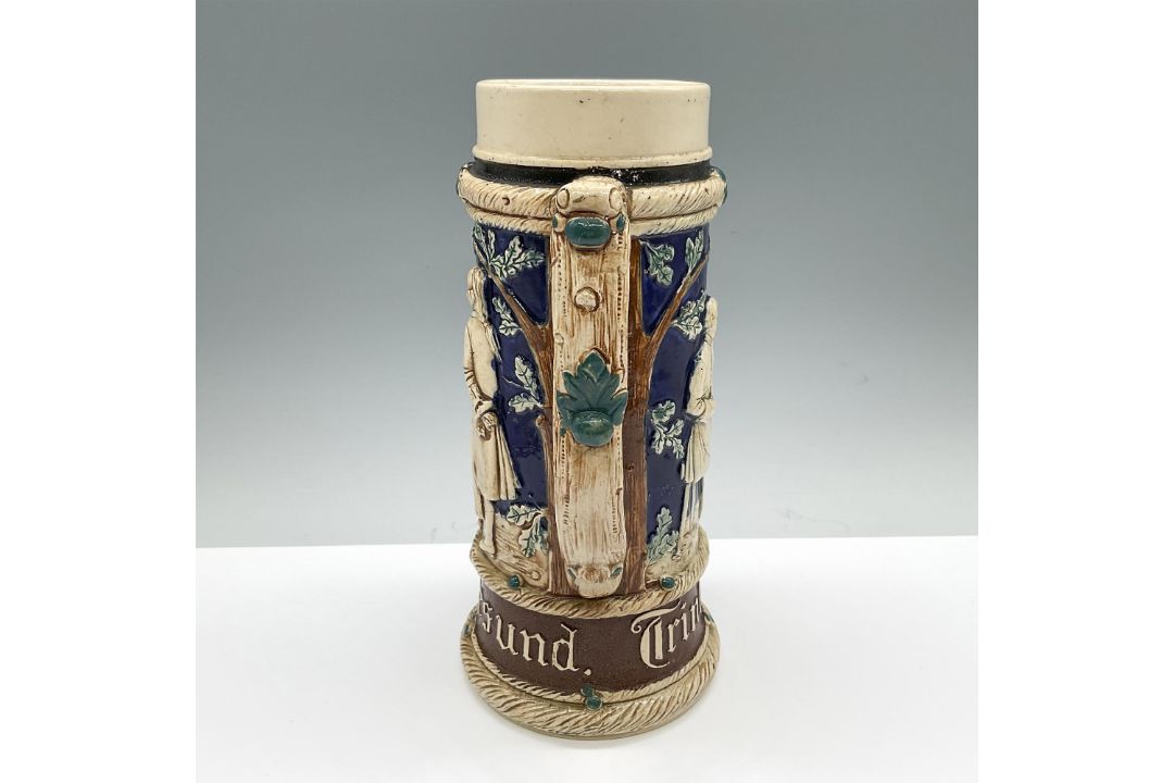 German Pottery Extra Large Motto Beer Stein - Bild 4 aus 5