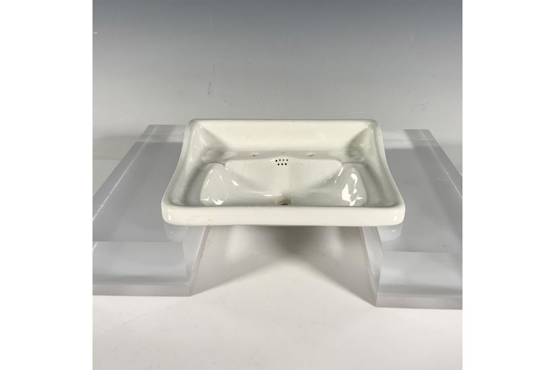 Royal Doulton Porcelain Bathroom Sink Salesman Sample - Bild 1 aus 3