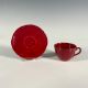 2pc Royal Doulton Flambe Teacup and Saucer Set - Bild 2 aus 3