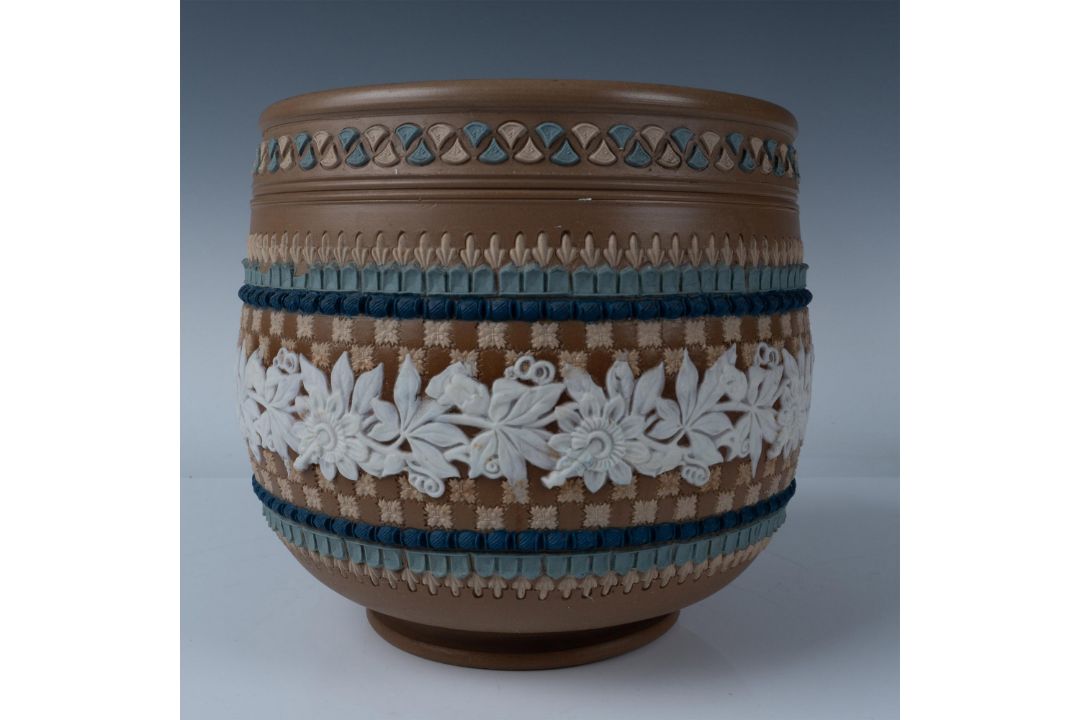 Doulton Lambeth Silicon Ware Jardiniere - Bild 1 aus 3