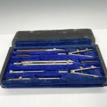 2pc Chavros + Keuffel & Esser Engineers Drafting Kits w/Case