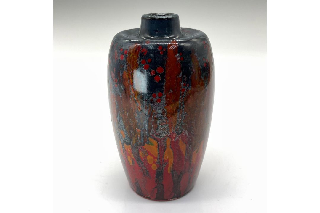 Royal Doulton Sung Experimental Glaze Vase, Small - Bild 1 aus 5