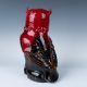 Royal Doulton Flambe Horned Owl Figurine - Bild 3 aus 5