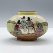 Royal Doulton Series Ware Miniature Vase, Welsh Ladies