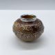 Doulton Lambeth Stoneware Match Striker with Sterling Rim - Bild 2 aus 5