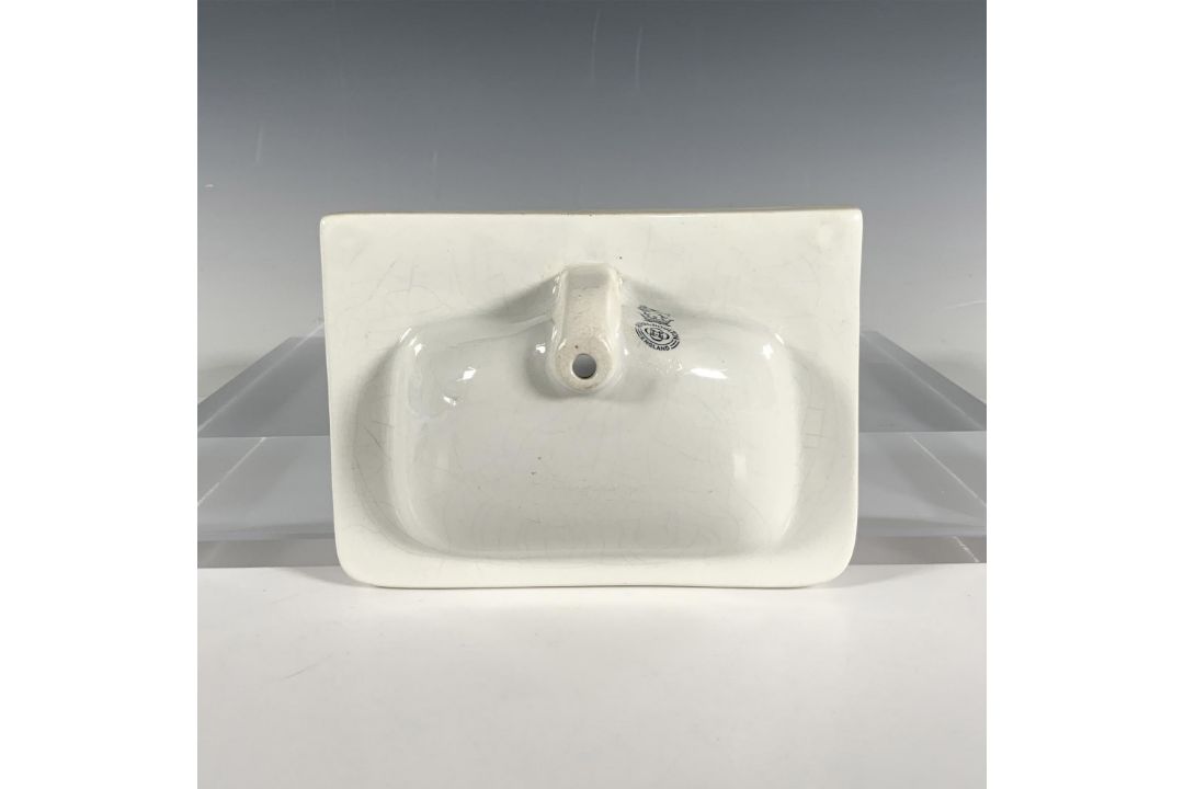Royal Doulton Porcelain Bathroom Sink Salesman Sample - Bild 3 aus 3