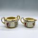 2pc Royal Doulton Creamer and Sugar Bowl, Athens D3302 - Bild 1 aus 3